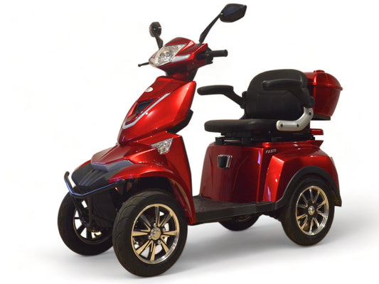 BULLBIKE PREMIUM Valletta Elektro Scooter 500W 60V 20Ah 20Km/h/ Seniorenmobil / Vierrad