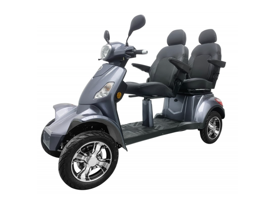 BULLBIKE Manama 2 Personen Elektro Scooter 500W 60V 20Ah/ Seniorenmobil / Vierrad 20 km/h