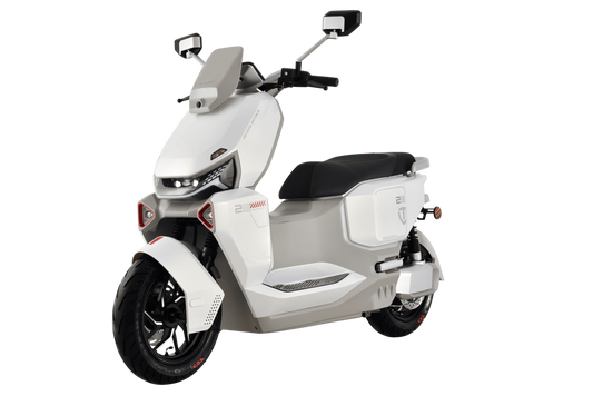 BULLBIKE Arezzo Elektro Scooter 74V 28Ah x2 Lithium Batterie 3000W 90KM/H