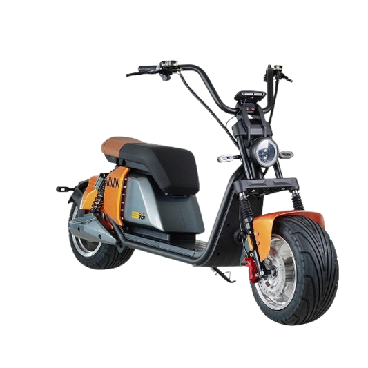 BULLBIKE Patna Elektro-Chopper 500W 60V 30Ah 20km/h