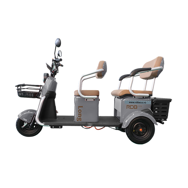 BULLBIKE Atlanta Elektro Scooter 500W 60V 20Ah 20Km/h/ Seniorenmobil / Dreirad