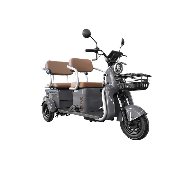 BULLBIKE Atlanta Elektro Scooter 500W 60V 20Ah 20Km/h/ Seniorenmobil / Dreirad