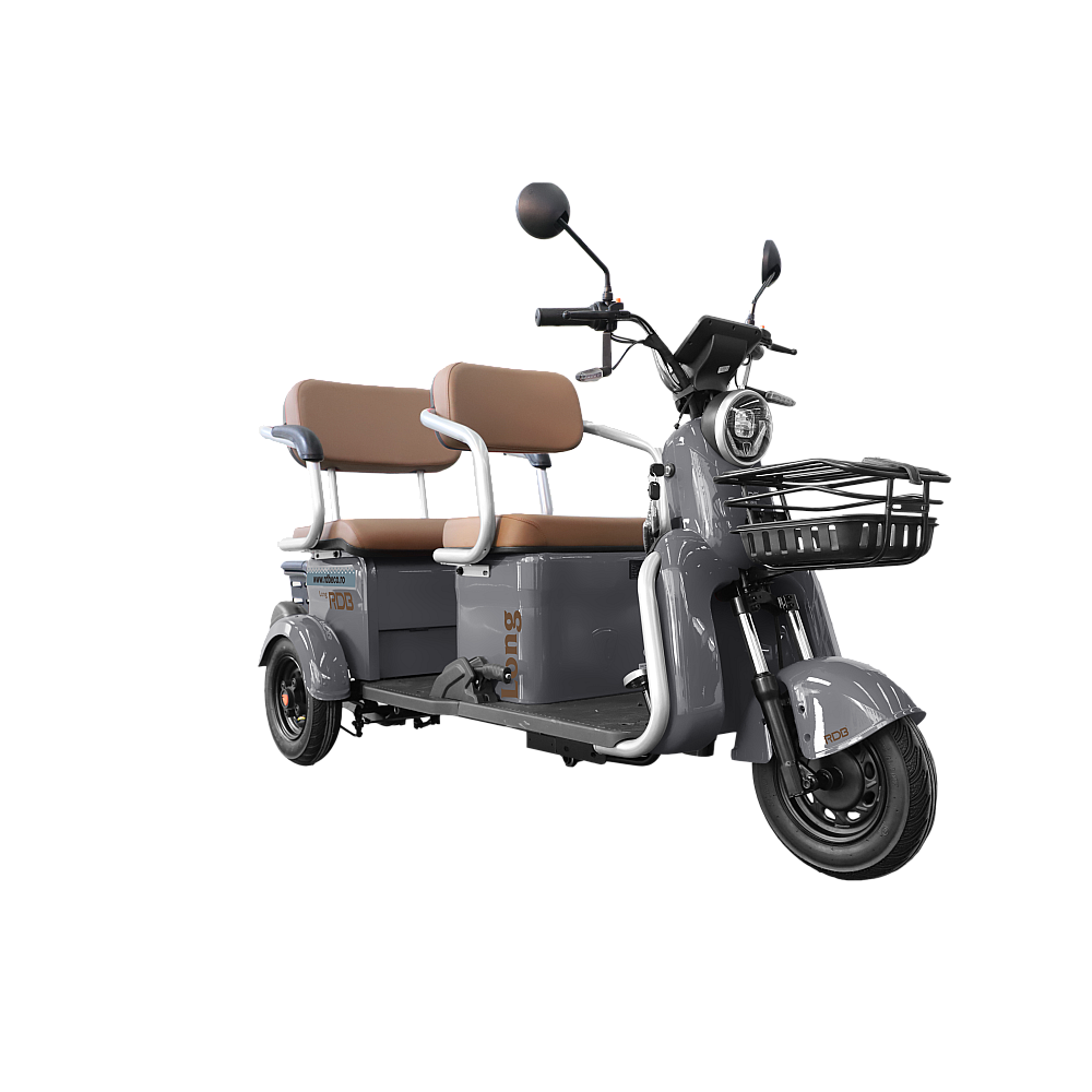 BULLBIKE Atlanta Elektro Scooter 500W 60V 20Ah 20Km/h/ Seniorenmobil / Dreirad