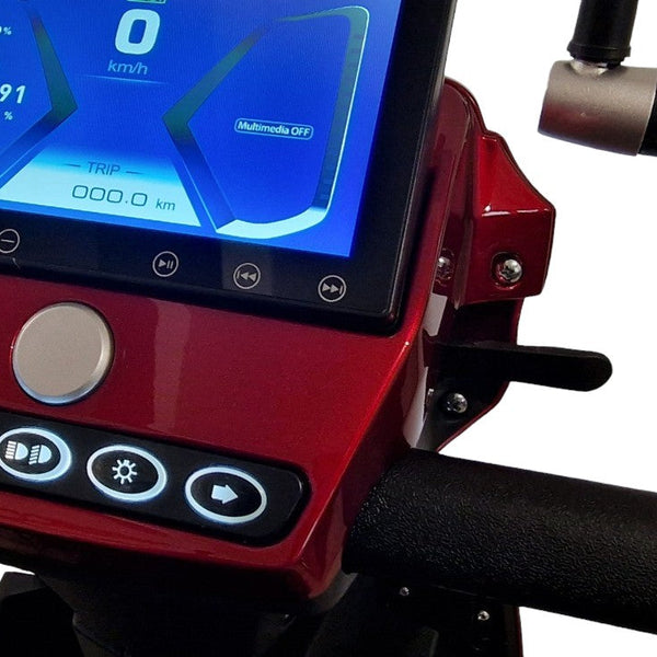 BULLBIKE Monaco Elektro Scooter 500W 60V 20Ah 20Km/h/ Seniorenmobil / Vierrad