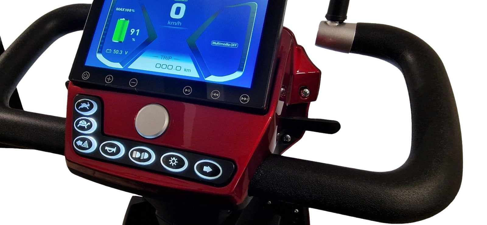 BULLBIKE Monaco Elektro Scooter 500W 60V 20Ah 20Km/h/ Seniorenmobil / Vierrad