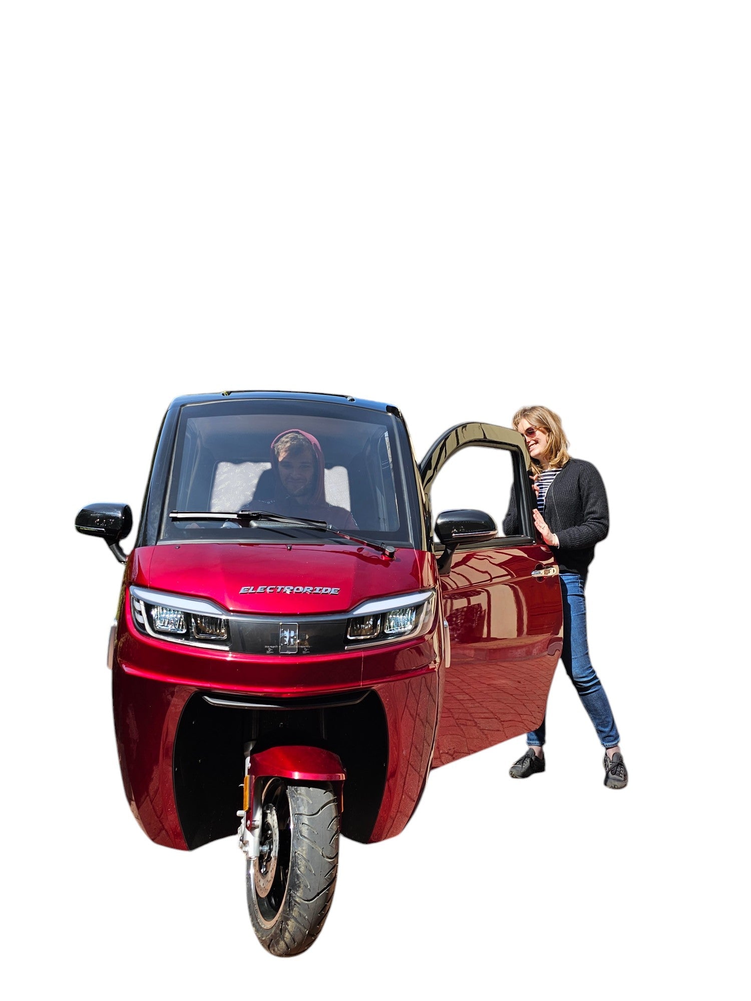 BULLBIKE Nara Elektro Kabineroller Scooter 500W 60V 58Ah 20Km/h/