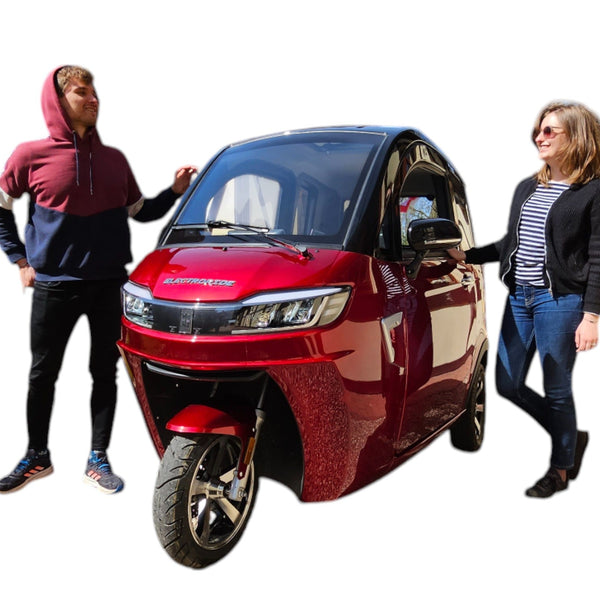 BULLBIKE Nara Elektro Kabineroller Scooter 500W 60V 58Ah 20Km/h/