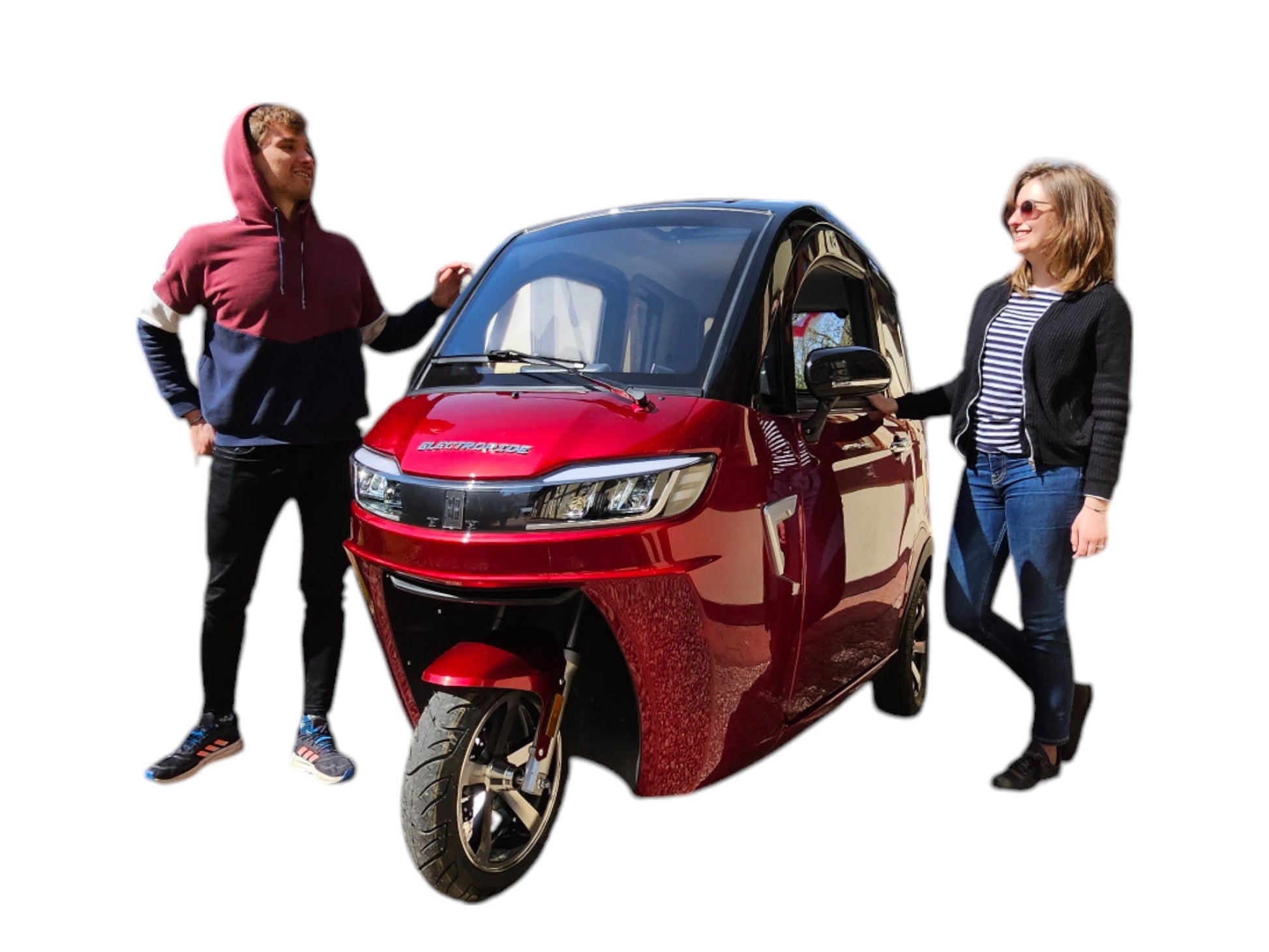 BULLBIKE Nara Elektro Kabineroller Scooter 500W 60V 58Ah 20Km/h/
