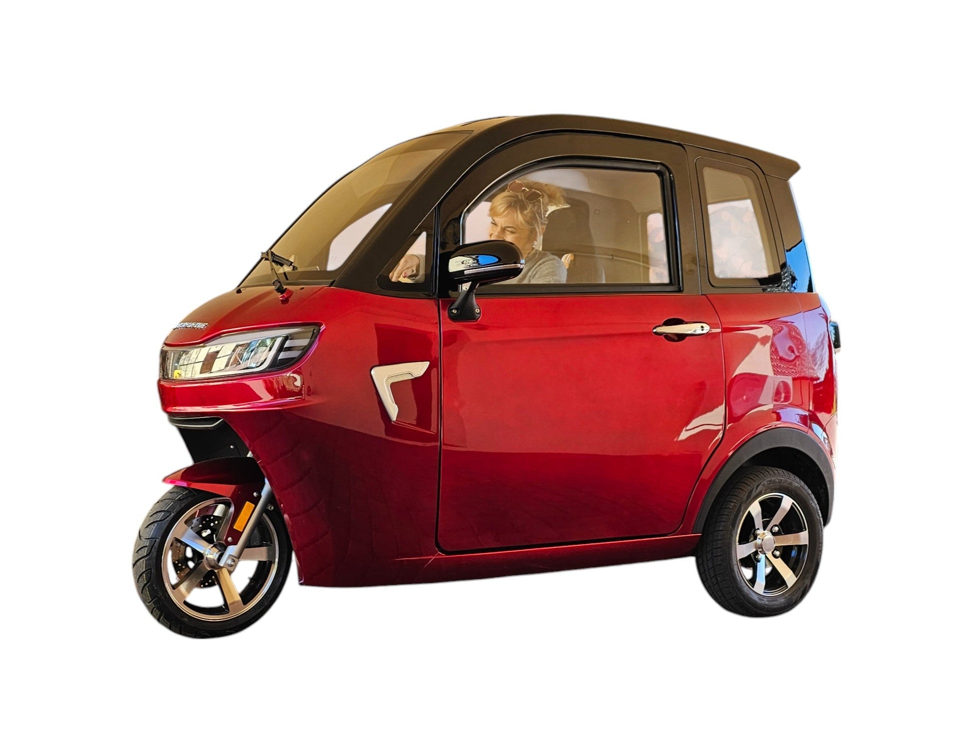 BULLBIKE Nara Elektro Kabineroller Scooter 500W 60V 58Ah 20Km/h/