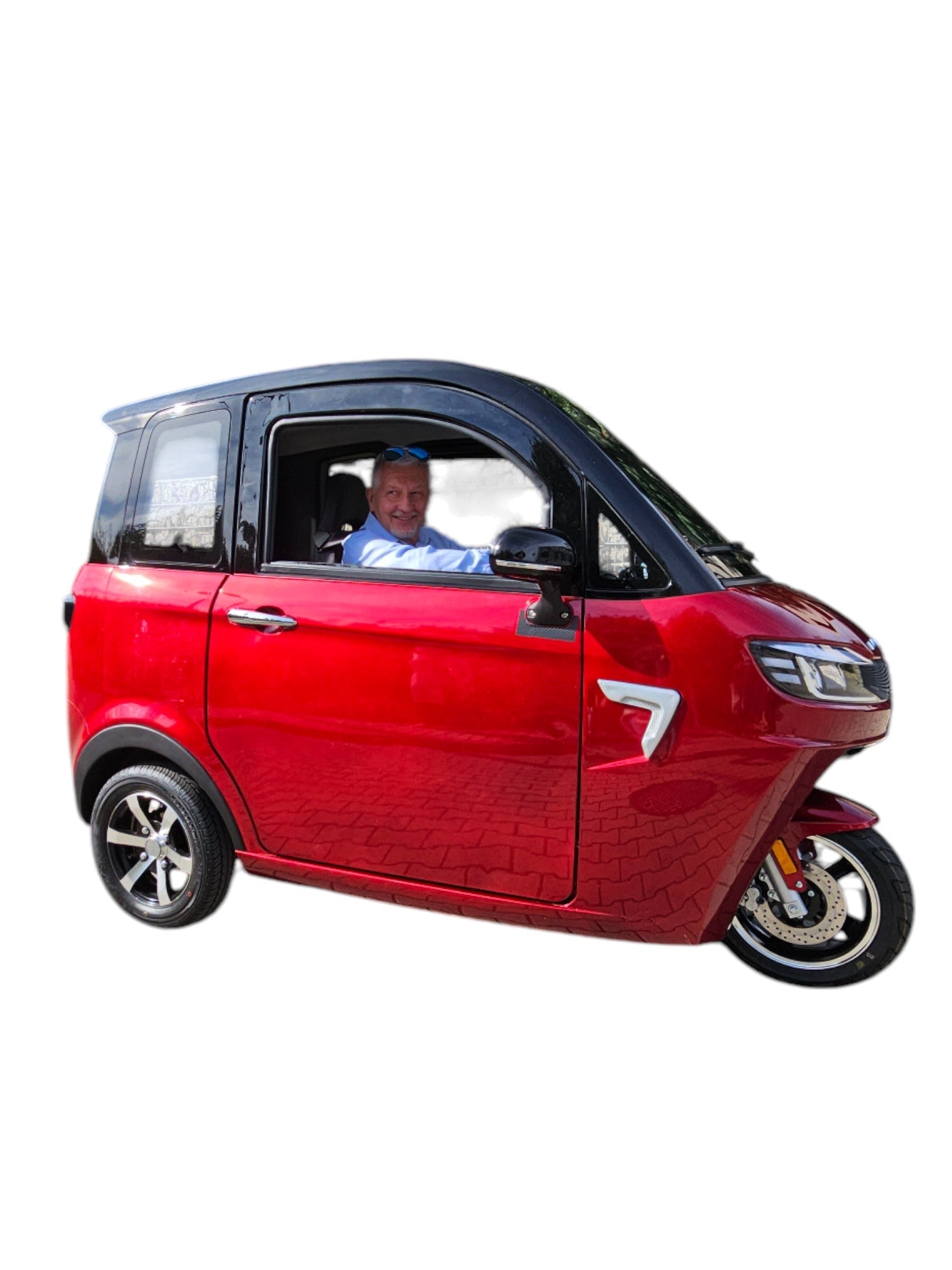 BULLBIKE Nara Elektro Kabineroller Scooter 500W 60V 58Ah 20Km/h/