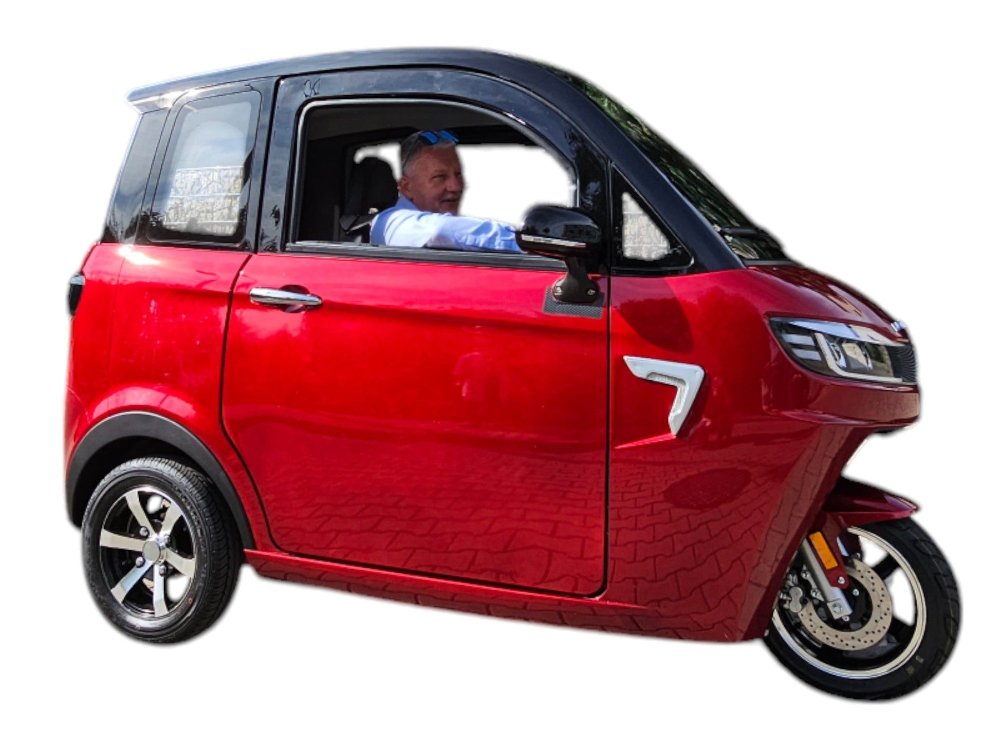 BULLBIKE Nara Elektro Kabineroller Scooter 500W 60V 58Ah 20Km/h/