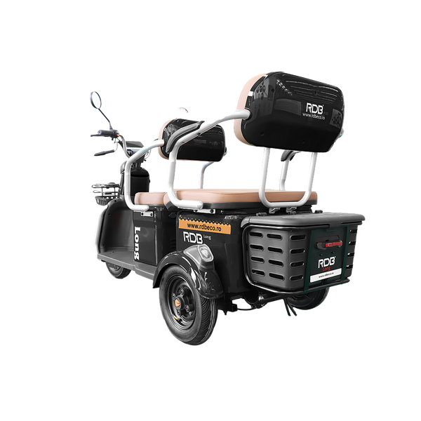 BULLBIKE Atlanta Elektro Scooter 500W 60V 20Ah 20Km/h/ Seniorenmobil / Dreirad