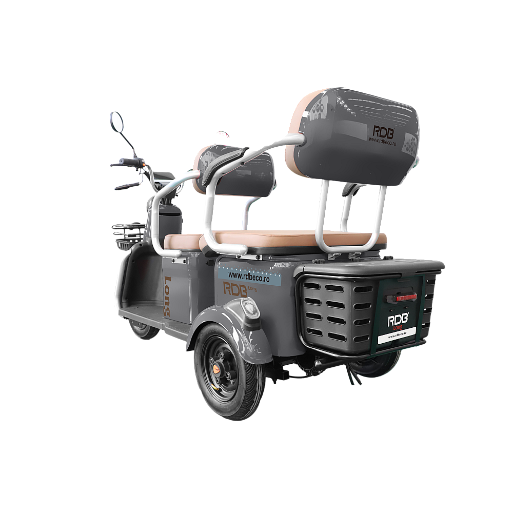 BULLBIKE Atlanta Elektro Scooter 500W 60V 20Ah 20Km/h/ Seniorenmobil / Dreirad