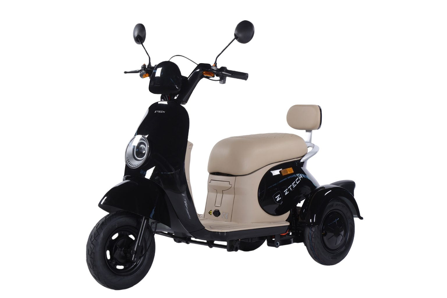 BULLBIKE Bogota Elektro Scooter 250 Watt (Max Peak 0,6 kW) 60V 20Ah 20Km/h/ Seniorenmobil / Dreirad