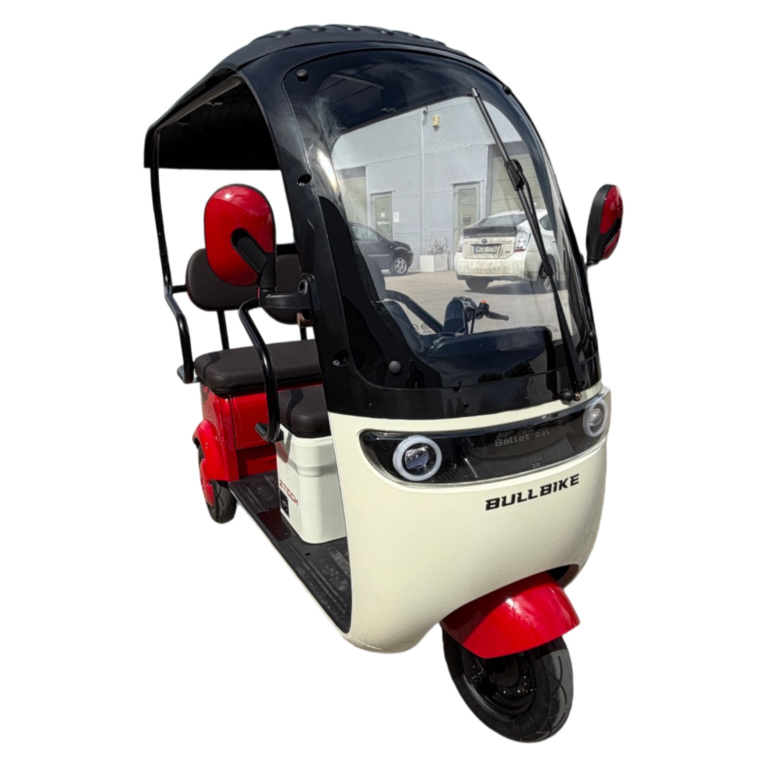 BULLBIKE Essen Elektro Scooter 500W 72V 20Ah 20Km/h / Dreirad / Seniorenmobil