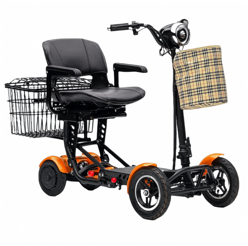 BULLBIKE Göteborg Elektro Scooter 36V 15,6AH Lithium 2x250W 6 km/h Seniorenmobil