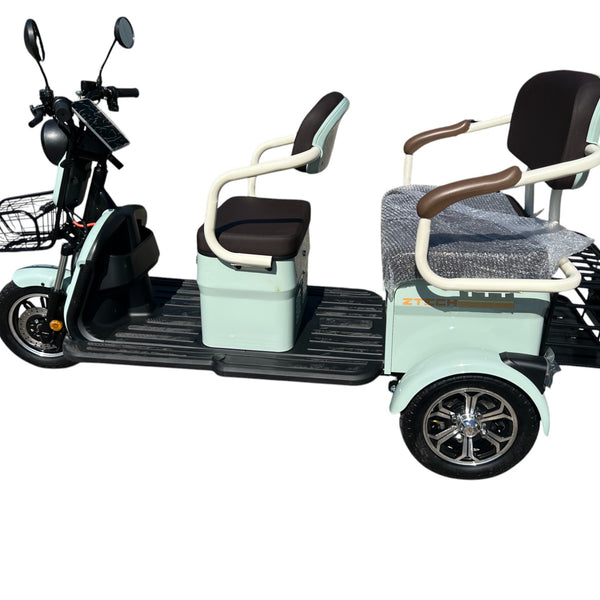 BULLBIKE Hamburg Elektro Scooter 500W 60V/72V 20Ah 20Km/h/ Seniorenmobil / Dreirad