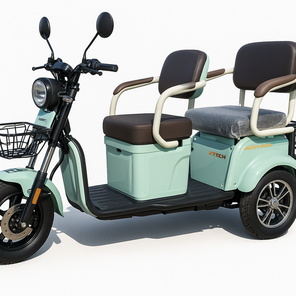 BULLBIKE Hamburg Elektro Scooter 500W 60V/72V 20Ah 20Km/h/ Seniorenmobil / Dreirad
