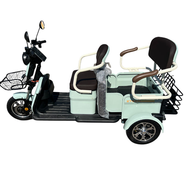 BULLBIKE Hamburg Elektro Scooter 500W 60V/72V 20Ah 20Km/h/ Seniorenmobil / Dreirad