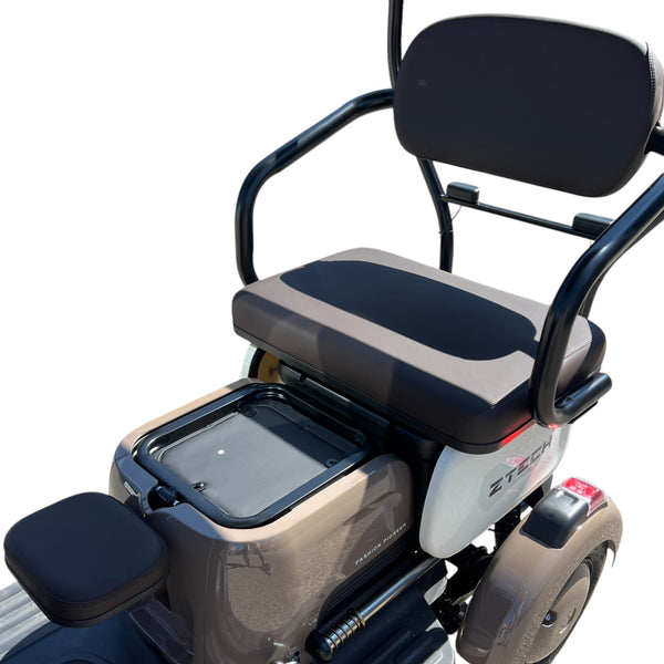 BULLBIKE Laos Elektro Scooter 500W 60V 20Ah 20Km/h/ Seniorenmobil / Dreirad