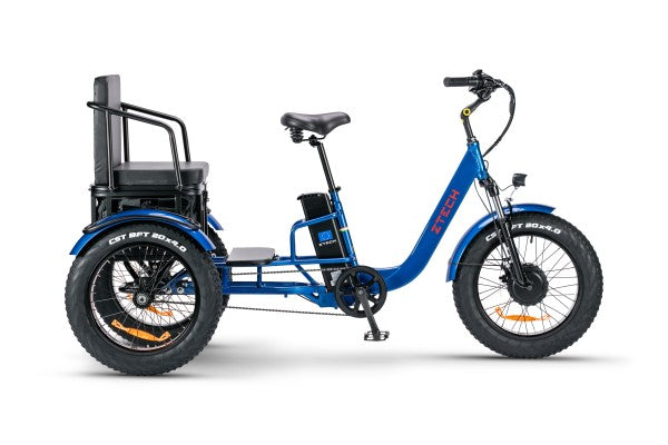 BULLBIKE TOKIO-Max E-Tricycle Bicycle 48V 13Ah Lithium 250W 25Km/h 