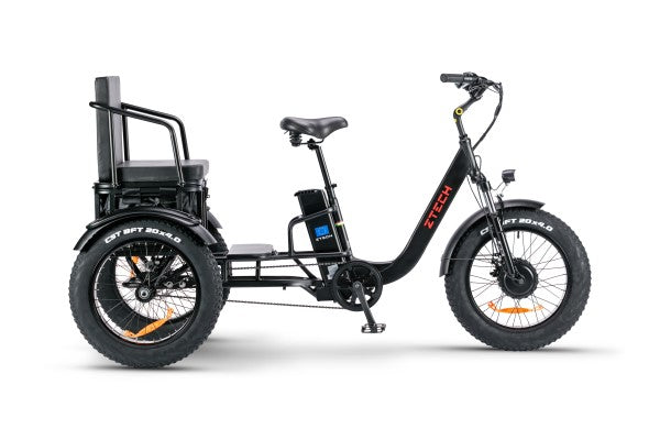 BULLBIKE TOKIO-Max E-Dreirad Fahrrad 48V 13Ah Lithium 250W 20Km/h