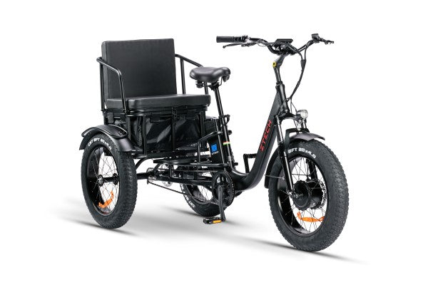 BULLBIKE TOKIO-Max E-Dreirad Fahrrad 48V 13Ah Lithium 250W 20Km/h