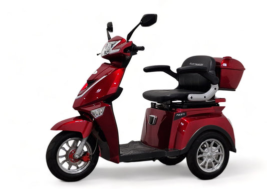 BULLBIKE Malaga Elektro Scooter 600W 60V 20Ah 25Km/h/ Seniorenmobil / Dreirad