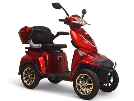 BULLBIKE PREMIUM Valletta Elektro Scooter 500W 60V 20Ah 20Km/h/ Seniorenmobil / Vierrad