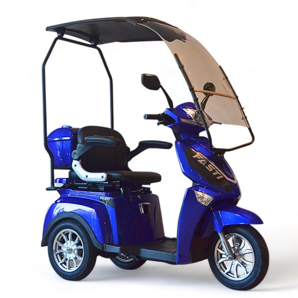 BULLBIKE Malaga Elektro Scooter 500W 60V 20Ah 20Km/h/ Seniorenmobil / Dreirad
