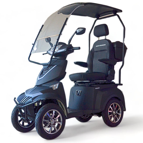 BULLBIKE Maseru Elektro Scooter 500W 60V 20Ah Lithium 20Km/h/ Seniorenmobil / Vierrad
