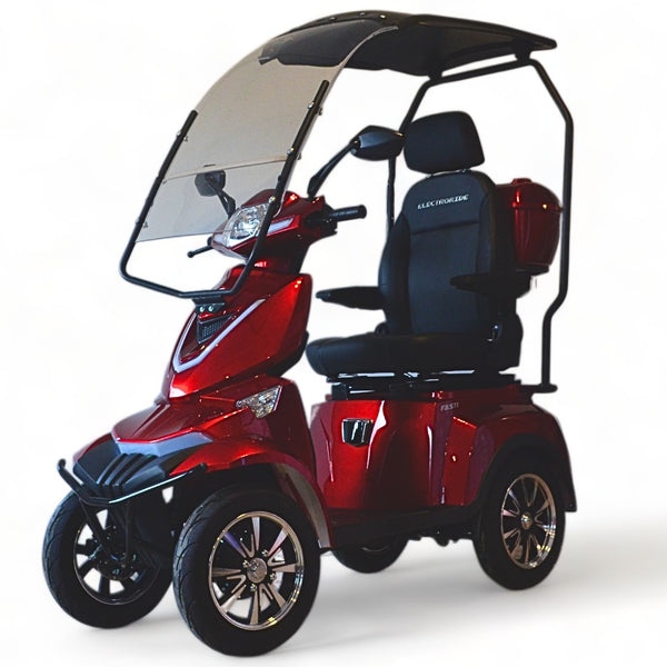 BULLBIKE Maseru Elektro Scooter 500W 60V 20Ah Lithium 20Km/h/ Seniorenmobil / Vierrad
