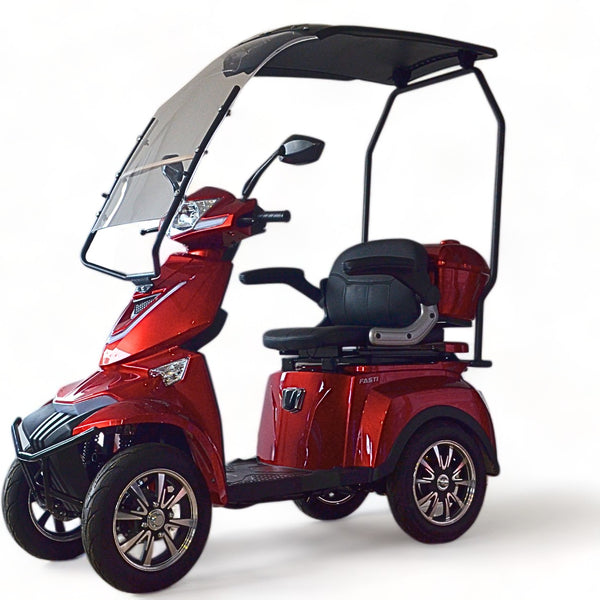 BULLBIKE Valletta Elektro Scooter 500W 60V 20Ah 20Km/h/ Seniorenmobil / Vierrad