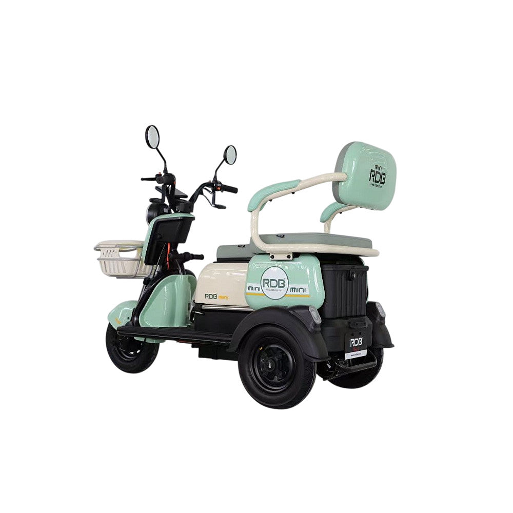 BULLBIKE Harbin Elektro Scooter 500W 60V 20Ah 20Km/h/ Seniorenmobil / Dreirad