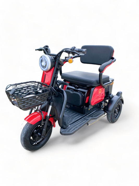 BULLBIKE TRONDHEIM Elektro Scooter 600W 60V 20Ah 25Km/h/ Seniorenmobil / Dreirad