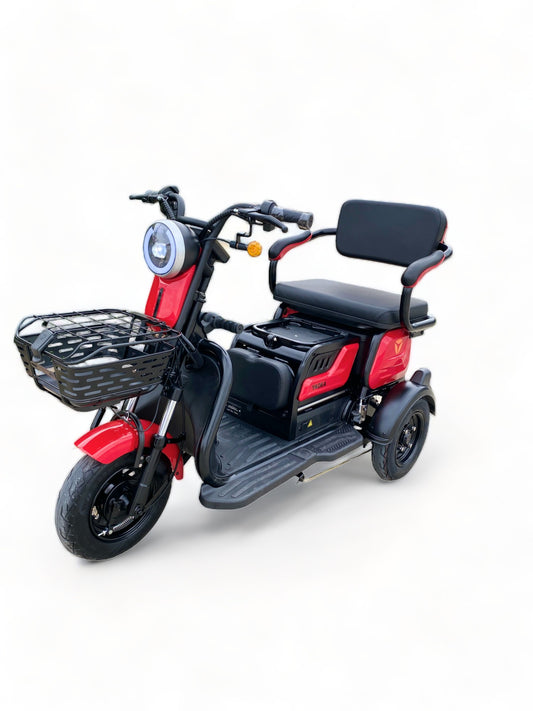 BULLBIKE TRONDHEIM Elektro Scooter 600W 60V 20Ah 25Km/h/ Seniorenmobil / Dreirad - bullbikeshop