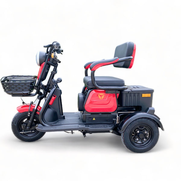 BULLBIKE TRONDHEIM Electric Scooter 600W 60V 20Ah 25Km/h/ Senior Mobility / Tricycle 