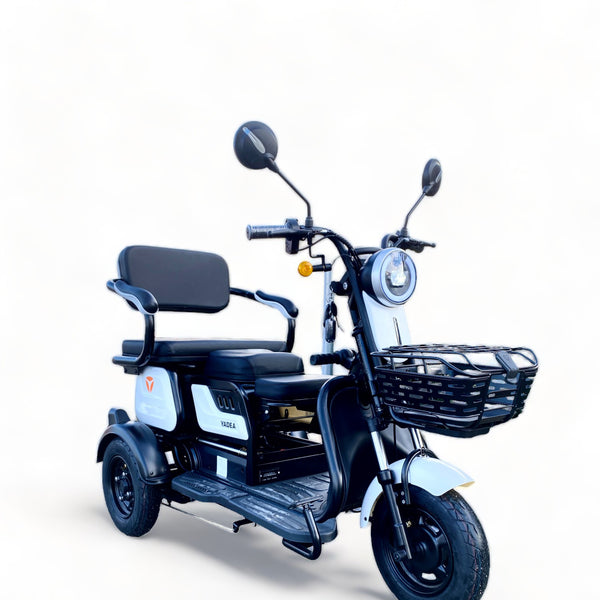 BULLBIKE TRONDHEIM Electric Scooter 600W 60V 20Ah 25Km/h/ Senior Mobility / Tricycle 