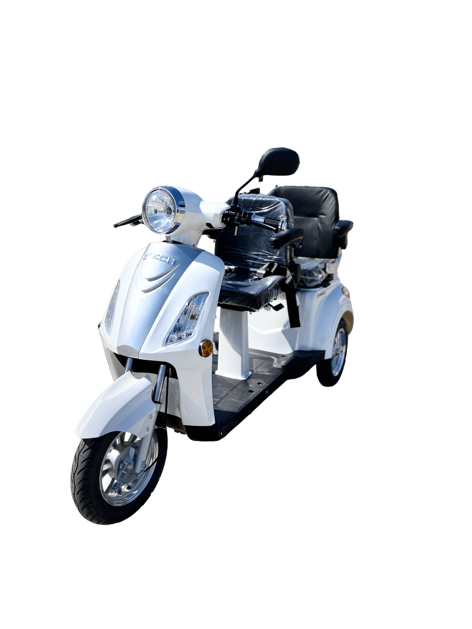 BULLBIKE Tallinn 2 Personen Elektro Scooter 600W 60V 20Ah/ Seniorenmobil / Dreirad 25 km/h - bullbikeshop