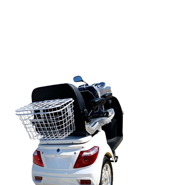 BULLBIKE Tallinn 2 Personen Elektro Scooter 500W 60V 20Ah/ Seniorenmobil / Dreirad 20 km/h