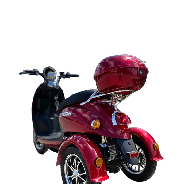 BULLBIKE Messina Dreirad Elektro Scooter 500W 60V 20Ah 20 km/h /Seniorenmobil