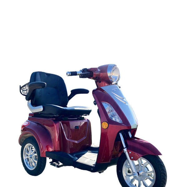 BULLBIKE PRATO Elektro Moped 20Km/h 500W 48V 20AH / Seniorenmobil / Dreirad