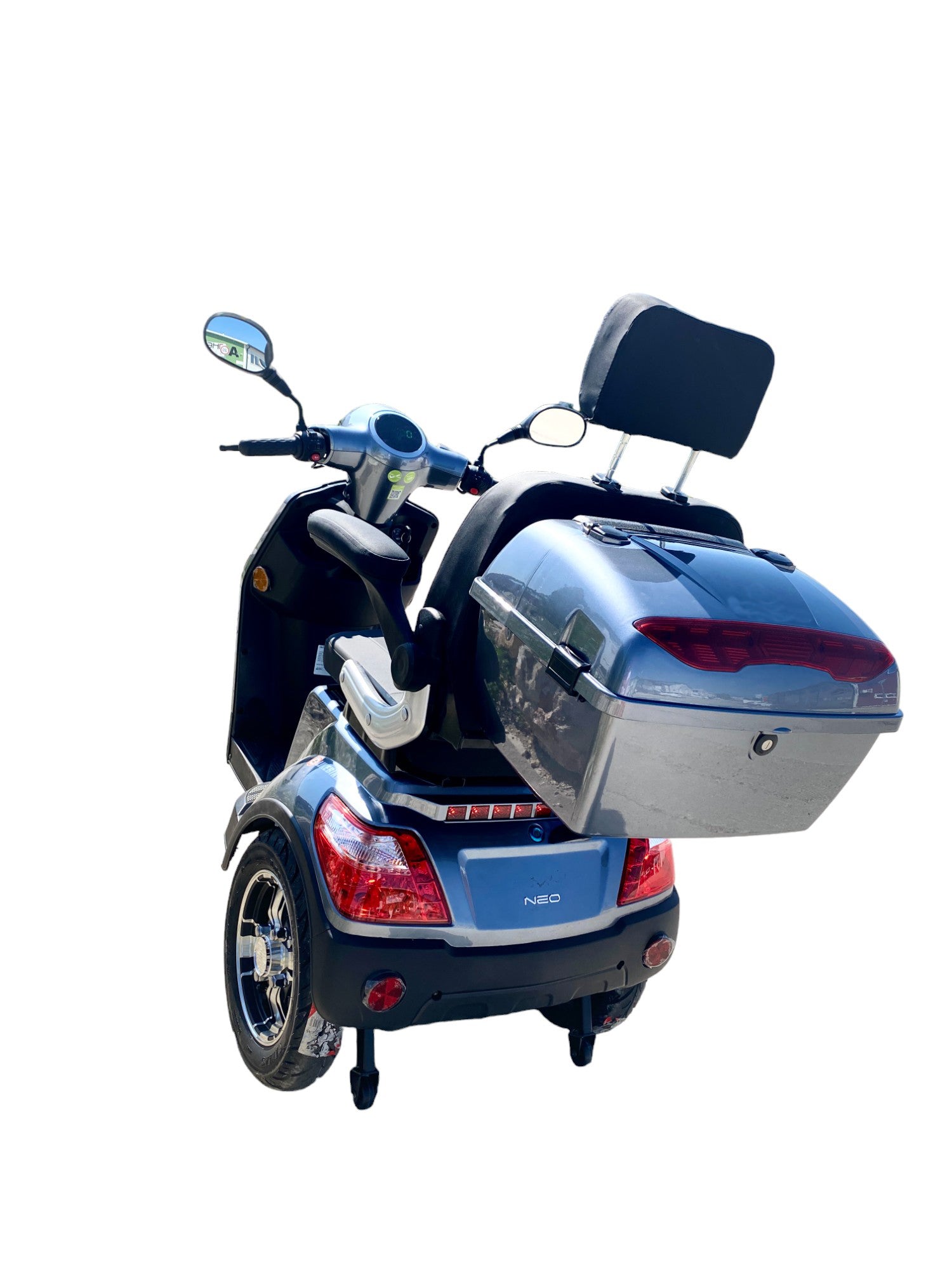 BULLBIKE Doha Elektro Scooter 500W 60V 20Ah 20Km/h/ Seniorenmobil / Dreirad