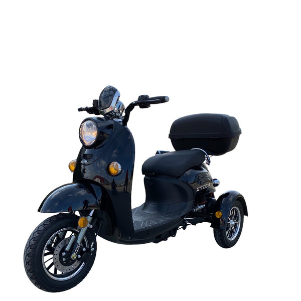BULLBIKE Messina Dreirad Elektro Scooter 500W 60V 20Ah 20 km/h /Seniorenmobil