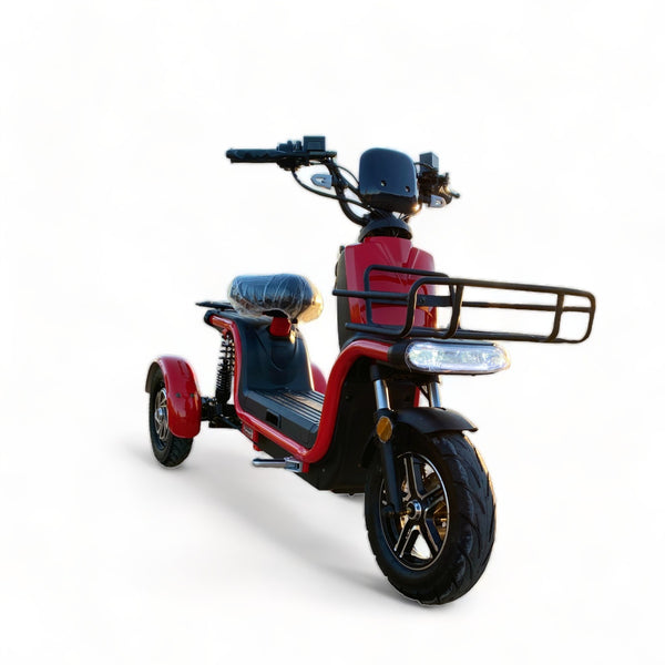 BULLBIKE Tacoma Dreirad Elektro Scooter 60V 26Ah Lithium 2 x 800W 45Km/h