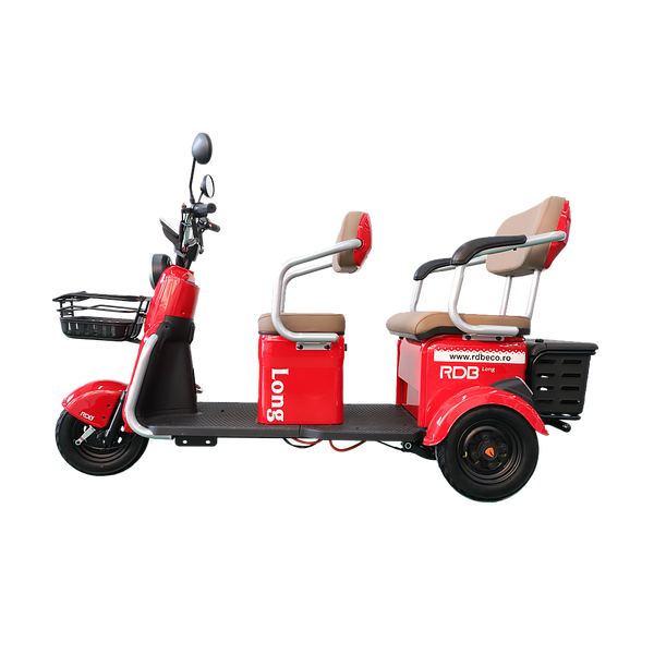 BULLBIKE Atlanta Elektro Scooter 500W 60V 20Ah 20Km/h/ Seniorenmobil / Dreirad