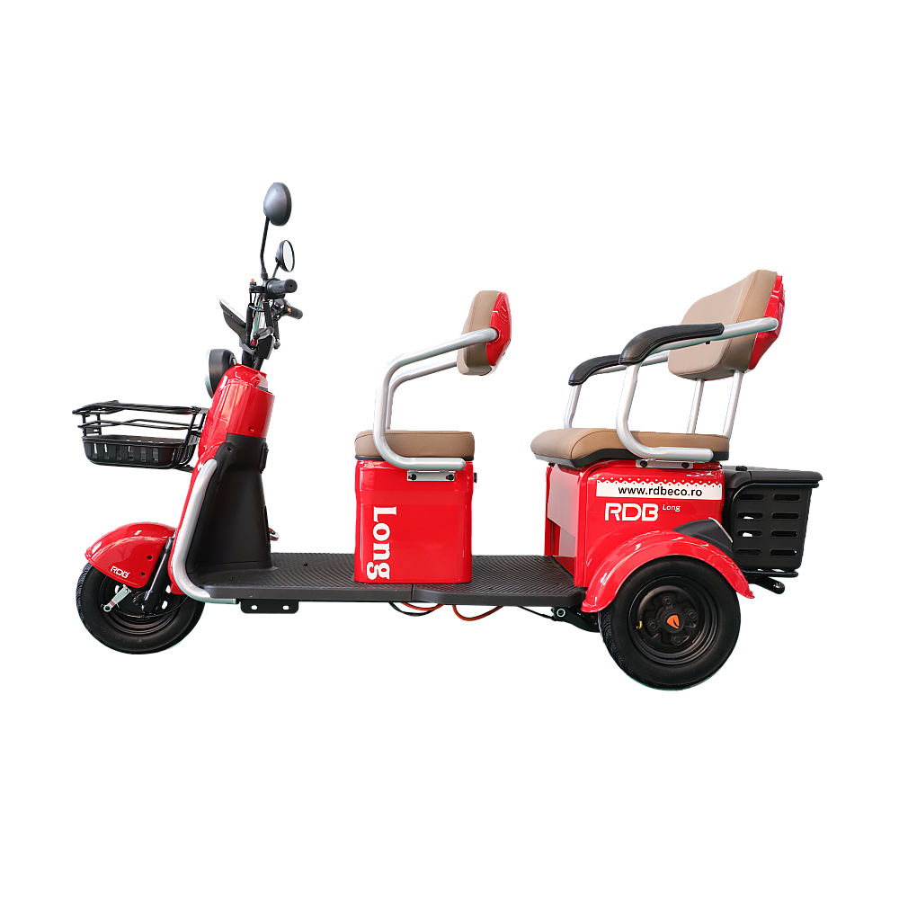 BULLBIKE Atlanta Elektro Scooter 500W 60V 20Ah 20Km/h/ Seniorenmobil / Dreirad