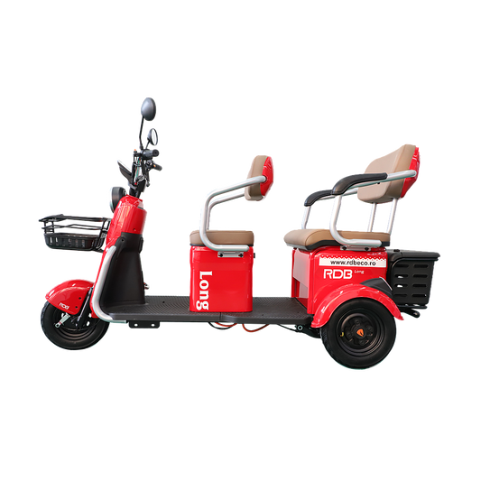 BULLBIKE Atlanta Elektro Scooter 500W 60V 20Ah 20Km/h/ Seniorenmobil / Dreirad