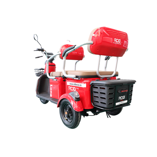 BULLBIKE Atlanta Elektro Scooter 500W 60V 20Ah 20Km/h/ Seniorenmobil / Dreirad