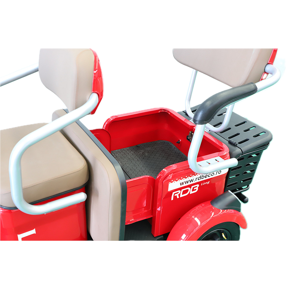 BULLBIKE Atlanta Elektro Scooter 500W 60V 20Ah 20Km/h/ Seniorenmobil / Dreirad